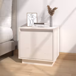 VidaXL 813307 nightstand/bedside table White