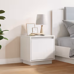 VidaXL 813307 nightstand/bedside table White