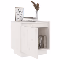 VidaXL 813307 nightstand/bedside table White - Additional view 4