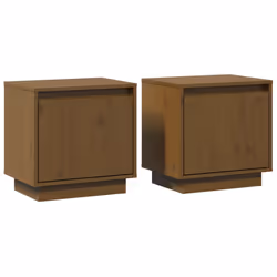 VidaXL 813312, Brown, Pinewood, 400 mm, 300 mm, 400 mm, 2 pc(s)