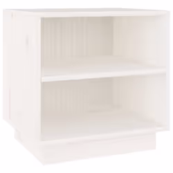 VidaXL 813327, White, Pinewood, 400 mm, 340 mm, 400 mm, 1 pc(s)