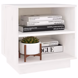 VidaXL 813327 nightstand/bedside table White - Additional view 4