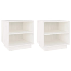 VidaXL 813328 nightstand/bedside table White