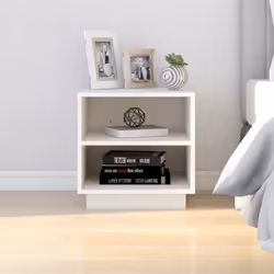 VidaXL 813328 nightstand/bedside table White