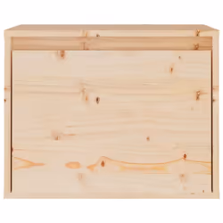 vidaXL Wall Cabinet Hanging Storage Cabinet Wall Cupboard Solid Wood Pine - brown, 1 - Additional view 5