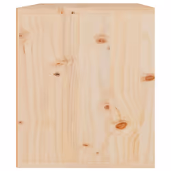 vidaXL Wall Cabinet Hanging Storage Cabinet Wall Cupboard Solid Wood Pine - brown, 1 - Additional view 6
