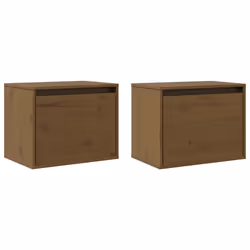 VidaXL 813442 shelve Pine Brown