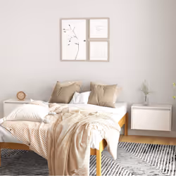 VidaXL 813448 shelve Pine White