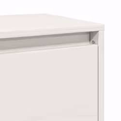 vidaXL Wall Cabinet Hanging Storage Cabinet Wall Cupboard Solid Wood Pine - white, 2 - Additional view 9