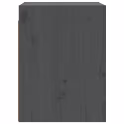 vidaXL Wall Cabinet Hanging Storage Cabinet Wall Cupboard Solid Wood Pine - grey, 2 - Additional view 7