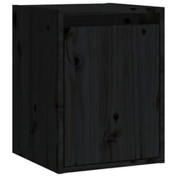 VidaXL 813483 shelve Pine Black