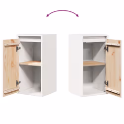 VidaXL 813487 shelve Pine White - Additional view 8