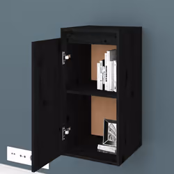 VidaXL 813494 shelve Pine Black - Additional view 4