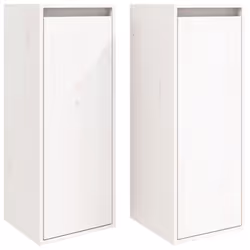VidaXL 813498, Pine, White, 300 mm, 300 mm, 800 mm, 2 pc(s)