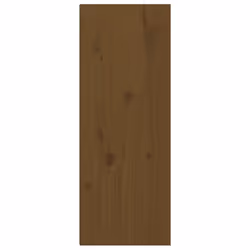 vidaXL 1/2x Solid Wood Pine Wall Cabinet Shelf Hanging Wall Unit Multi Colours - honey brown, 2 - Additional view 8