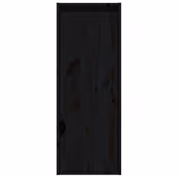 vidaXL 1/2x Solid Wood Pine Wall Cabinet Shelf Hanging Wall Unit Multi Colours - black, 2 - Additional view 7