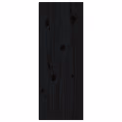 vidaXL 1/2x Solid Wood Pine Wall Cabinet Shelf Hanging Wall Unit Multi Colours - black, 2 - Additional view 8