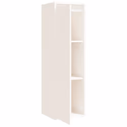 vidaXL Wall Cabinet Storage TV Cabinet TV Unit Hanging Cabinet Solid Wood Pine - white, 1 - Additional view 5