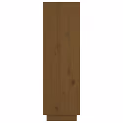 vidaXL Solid Wood Pine Highboard Storage Cabinet Furniture Multi Colours - honey brown - Additional view 6