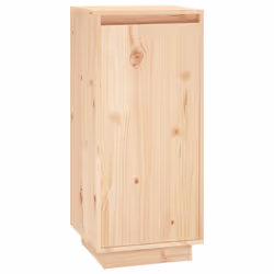 vidaXL Solid Wood Pine Shoe Cabinet Home Organiser Shoe Rack Multi Colours - brown