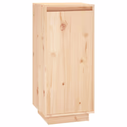 vidaXL Solid Wood Pine Shoe Cabinet Home Organiser Shoe Rack Multi Colours - brown