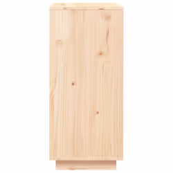 vidaXL Solid Wood Pine Shoe Cabinet Home Organiser Shoe Rack Multi Colours - brown - Additional view 6