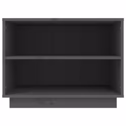 vidaXL Solid Wood Pine Shoe Cabinet Wooden Organiser Shoe Rack Multi Colours - grey - Additional view 5