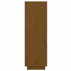 vidaXL Solid Wood Pine Shoe Cabinet Storage Rack Home Organiser Multi Colours - honey brown - Additional view 6
