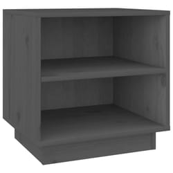 VidaXL 813329 nightstand/bedside table Grey