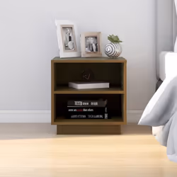 VidaXL 813331 nightstand/bedside table Brown