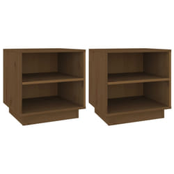 VidaXL 813332 nightstand/bedside table Brown