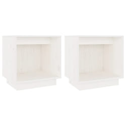 VidaXL 813338 nightstand/bedside table White