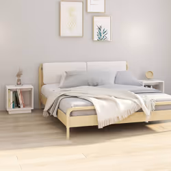 VidaXL 813338 nightstand/bedside table White