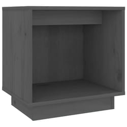 VidaXL 813339 nightstand/bedside table Grey