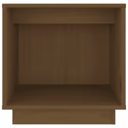 vidaXL 1/2x Solid Wood Pine Bedside Cabinet Storage Side Table Multi Colours - honey brown, 2 - Additional view 5