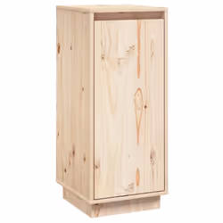vidaXL 1/2x Solid Wood Pine Sideboard Side Cabinet Cupboard Multi Colours - brown, 1