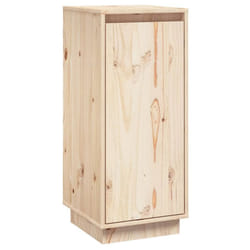 vidaXL 1/2x Solid Wood Pine Sideboard Side Cabinet Cupboard Multi Colours - brown, 1