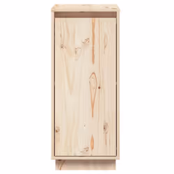 vidaXL 1/2x Solid Wood Pine Sideboard Side Cabinet Cupboard Multi Colours - brown, 1