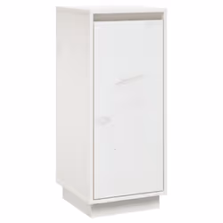 vidaXL 1/2x Solid Wood Pine Sideboard Side Cabinet Cupboard Multi Colours - white, 2 - Additional view 5