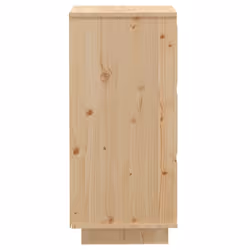 vidaXL 1/2x Solid Wood Pine Sideboard Storage Side Door Cabinet Multi Colours - brown, 1 - Additional view 6