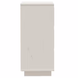 vidaXL 1/2x Solid Wood Pine Sideboard Storage Side Door Cabinet Multi Colours - white, 1 - Additional view 6