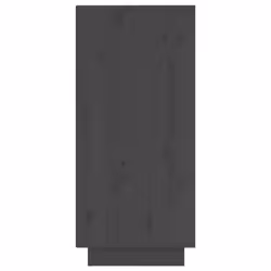vidaXL 1/2x Solid Wood Pine Sideboard Side Storage Door Cabinet Multi Colours - grey, 2 - Additional view 6