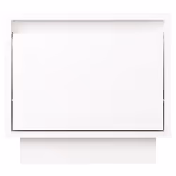 VidaXL 813397 nightstand/bedside table White - Additional view 4