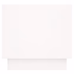 VidaXL 813397 nightstand/bedside table White - Additional view 6