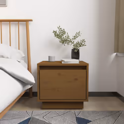 VidaXL 813402 nightstand/bedside table Brown