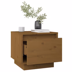 VidaXL 813402 nightstand/bedside table Brown - Additional view 4
