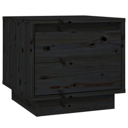 VidaXL 813404 nightstand/bedside table Black