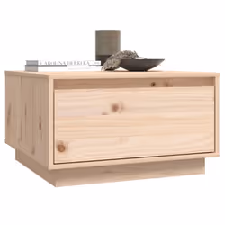 vidaXL Solid Wood Pine Coffee Table Wooden Couch Centre Table Multi Colours - brown - Additional view 8