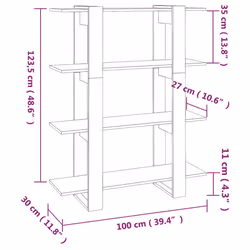 VidaXL 811542 living room bookcase - Additional view 7