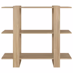 vidaXL Book Cabinet/Room Divider Bookcase Cabinet Book Shelf Multi Colours - sonoma oak